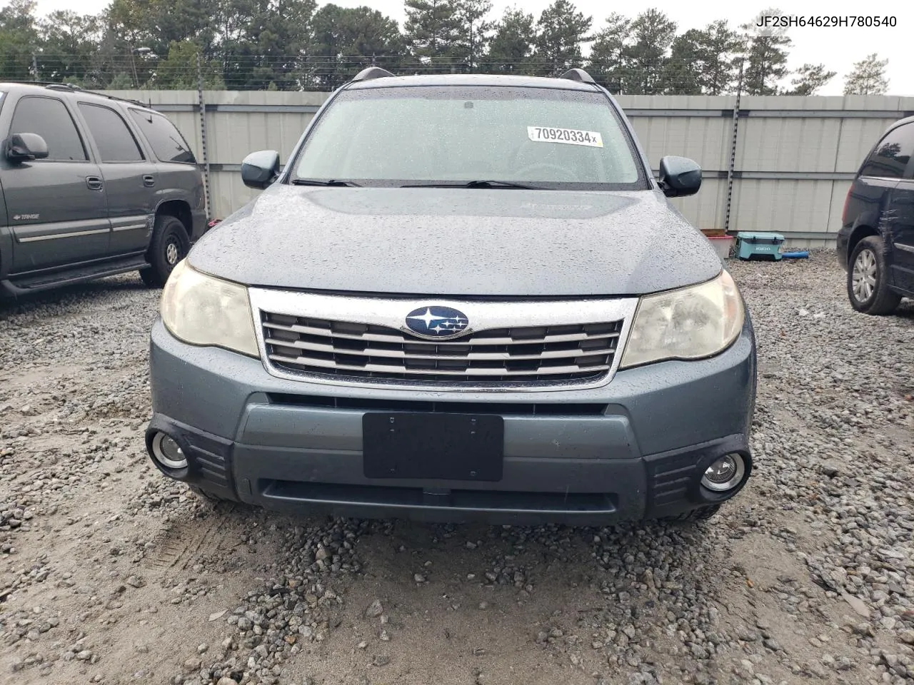 JF2SH64629H780540 2009 Subaru Forester 2.5X Limited