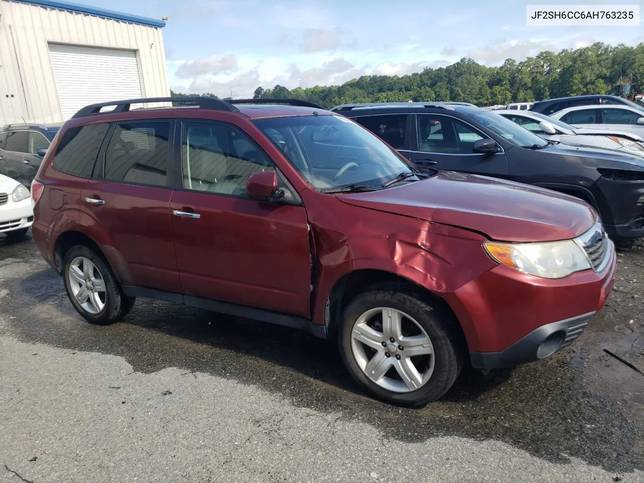 2010 Subaru Forester 2.5X Premium VIN: JF2SH6CC6AH763235 Lot: 63906684