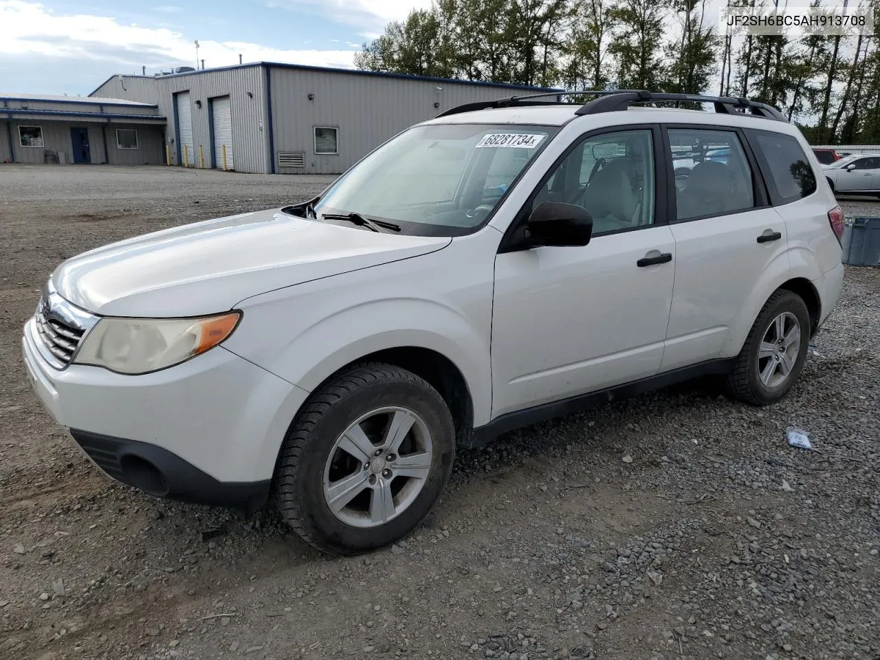 2010 Subaru Forester Xs VIN: JF2SH6BC5AH913708 Lot: 68281734