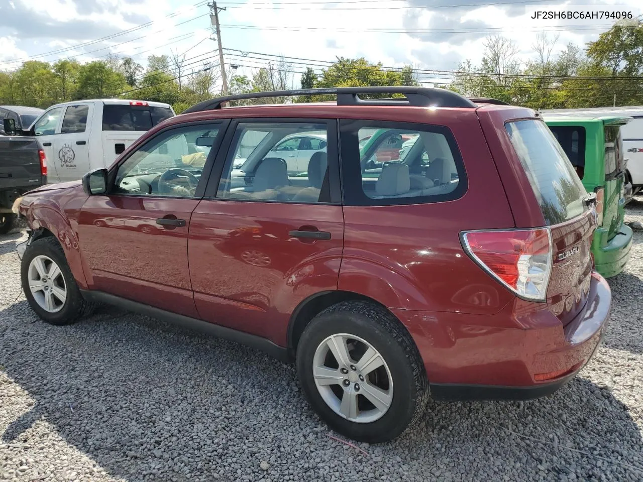 2010 Subaru Forester Xs VIN: JF2SH6BC6AH794096 Lot: 70024414