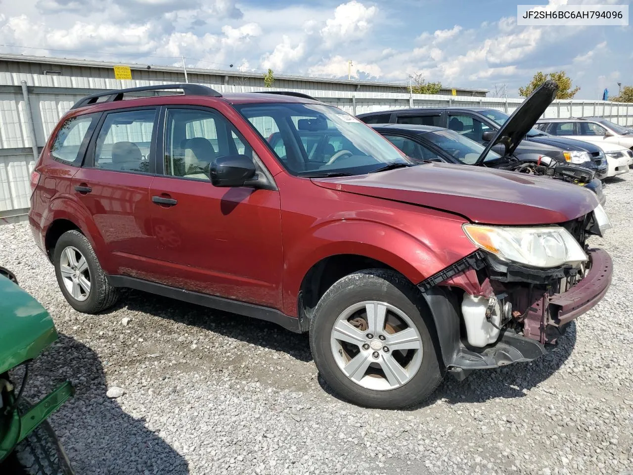 2010 Subaru Forester Xs VIN: JF2SH6BC6AH794096 Lot: 70024414