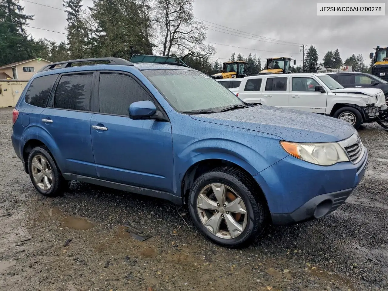 JF2SH6CC6AH700278 2010 Subaru Forester 2.5X Premium