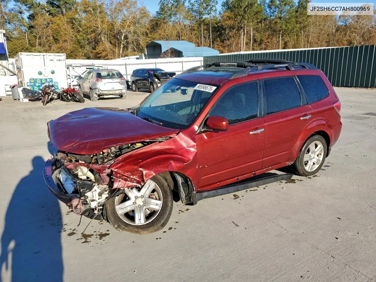 JF2SH6CC7AH800969 2010 Subaru Forester 2.5X Premium