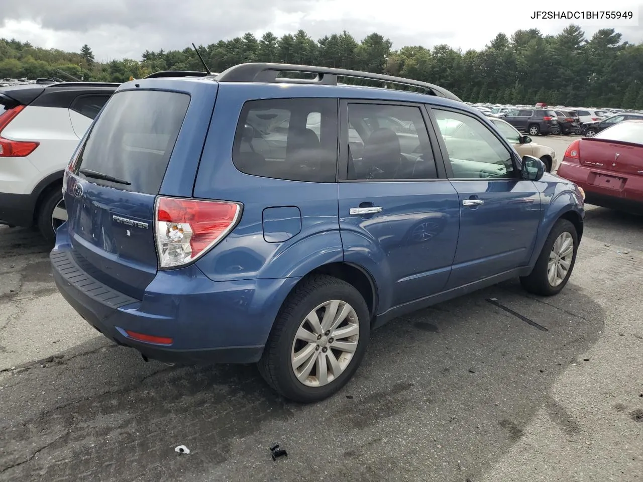 2011 Subaru Forester 2.5X Premium VIN: JF2SHADC1BH755949 Lot: 71398234