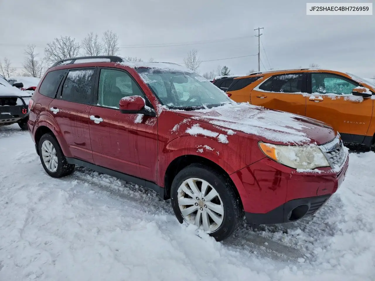 JF2SHAEC4BH726959 2011 Subaru Forester Limited