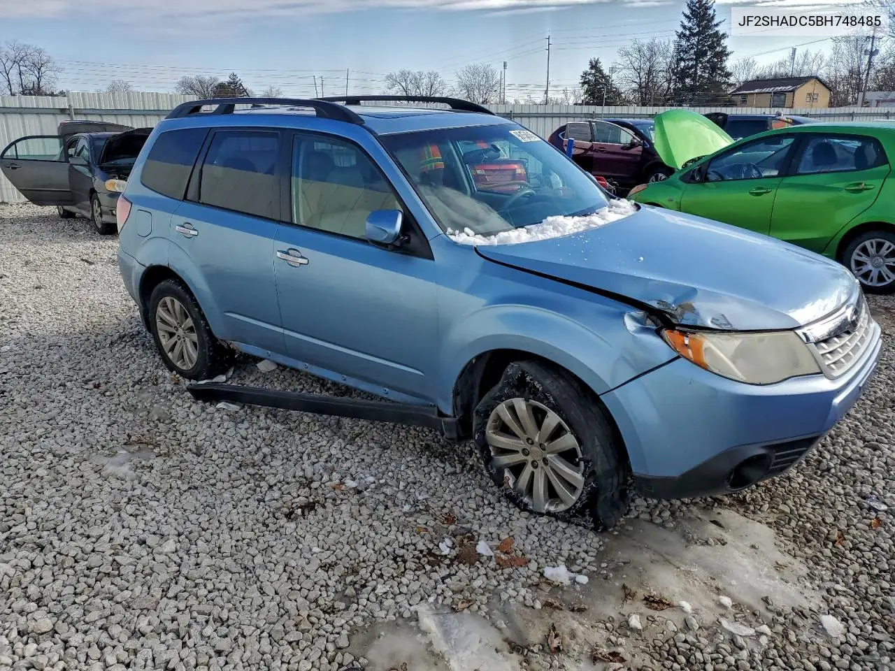 JF2SHADC5BH748485 2011 Subaru Forester 2.5X Premium