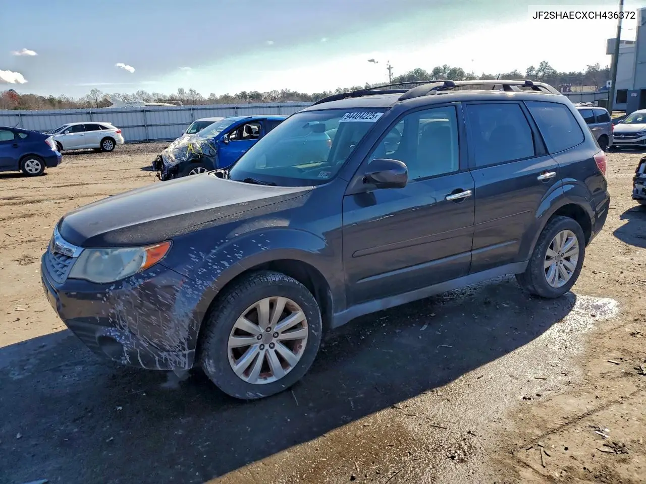 JF2SHAECXCH436372 2012 Subaru Forester Limited