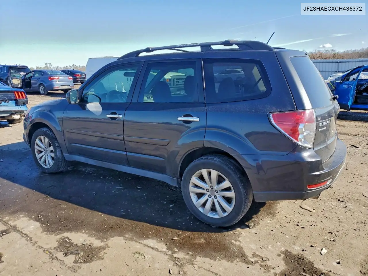 JF2SHAECXCH436372 2012 Subaru Forester Limited