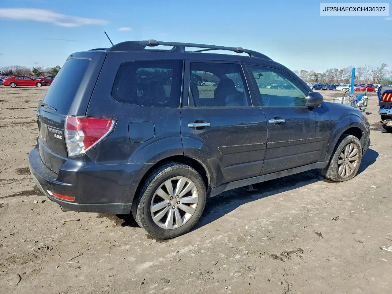 JF2SHAECXCH436372 2012 Subaru Forester Limited