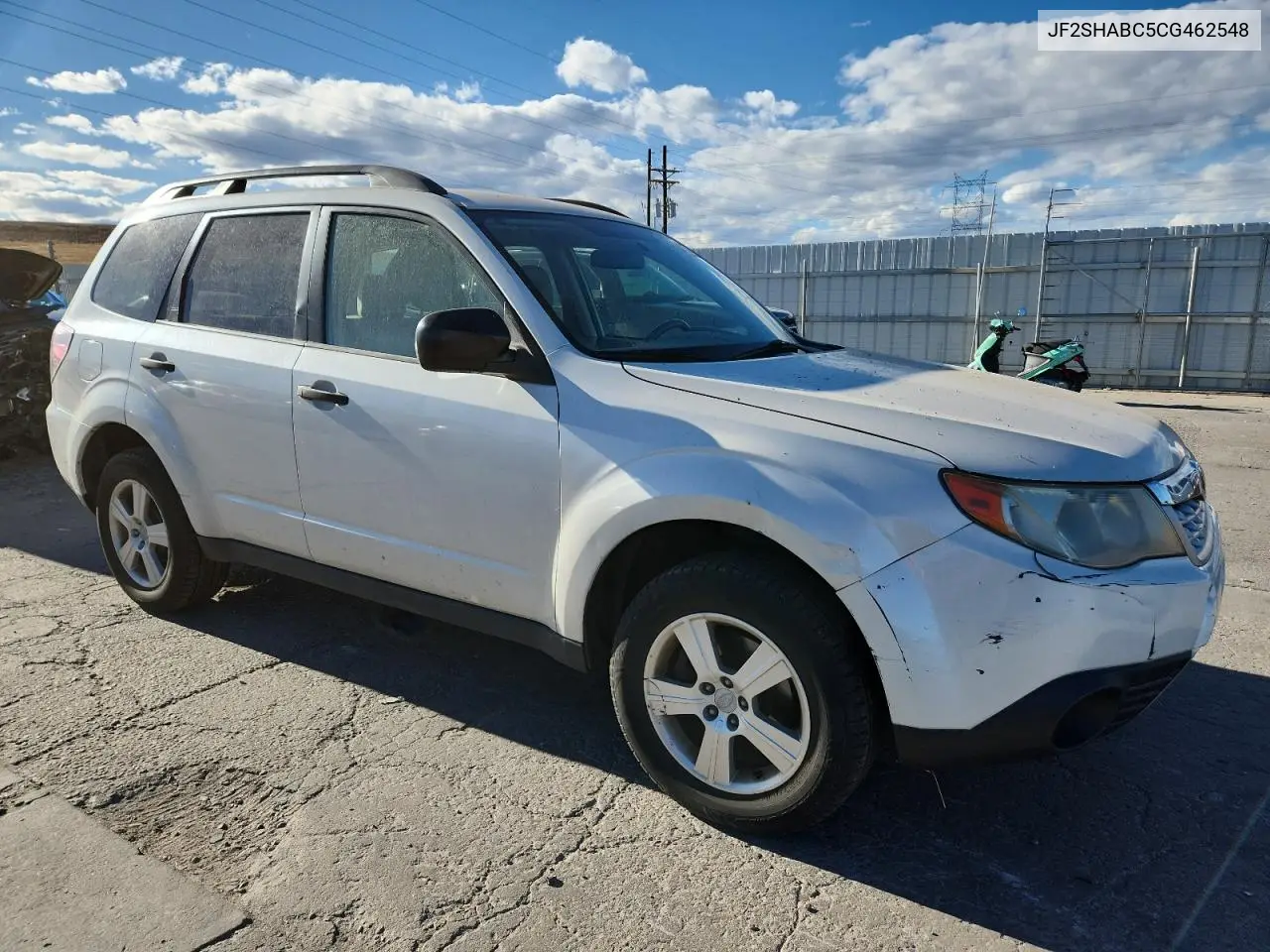 JF2SHABC5CG462548 2012 Subaru Forester 2.5X
