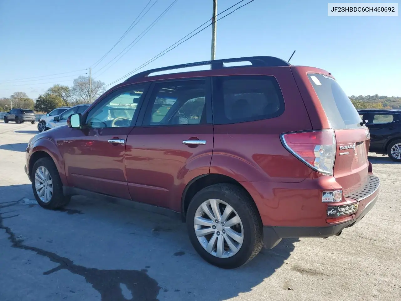 JF2SHBDC6CH460692 2012 Subaru Forester 2.5X Premium