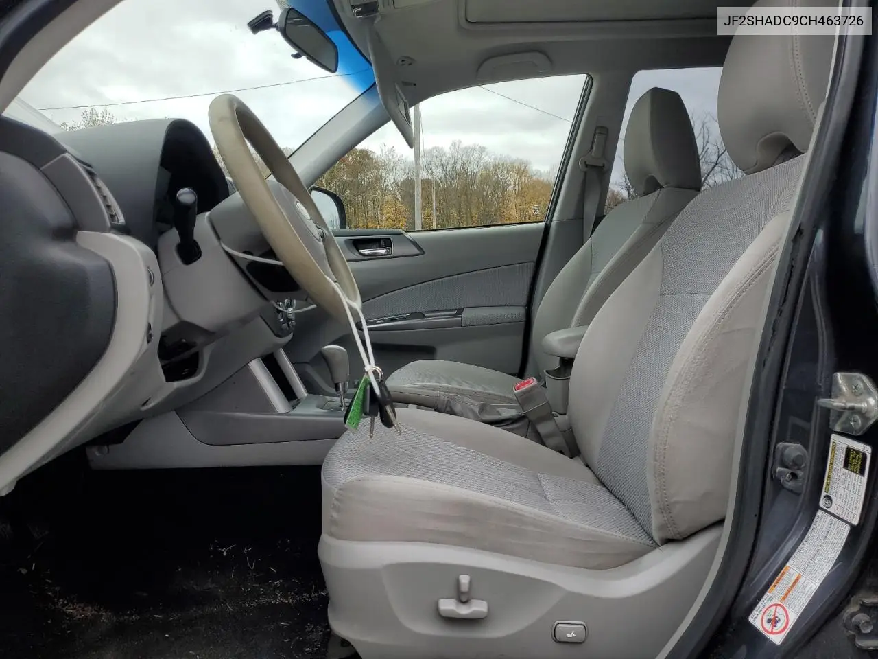JF2SHADC9CH463726 2012 Subaru Forester 2.5X Premium