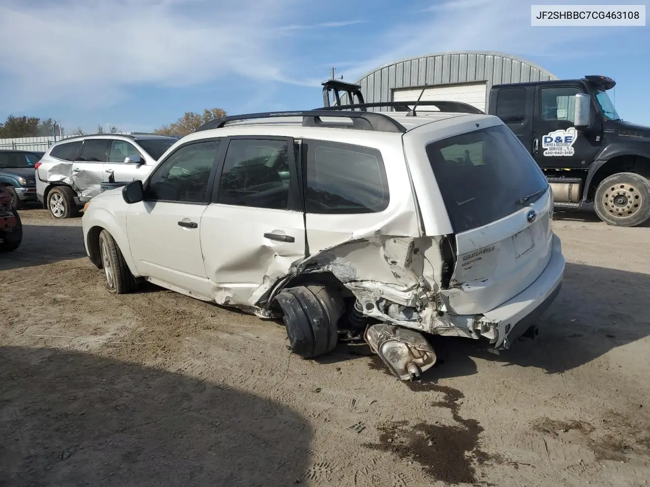JF2SHBBC7CG463108 2012 Subaru Forester 2.5X