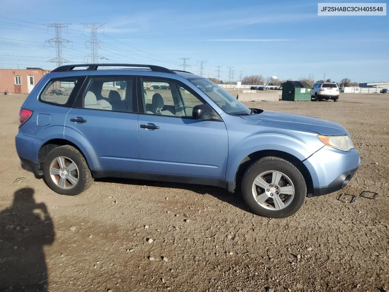 JF2SHABC3CH405548 2012 Subaru Forester 2.5X