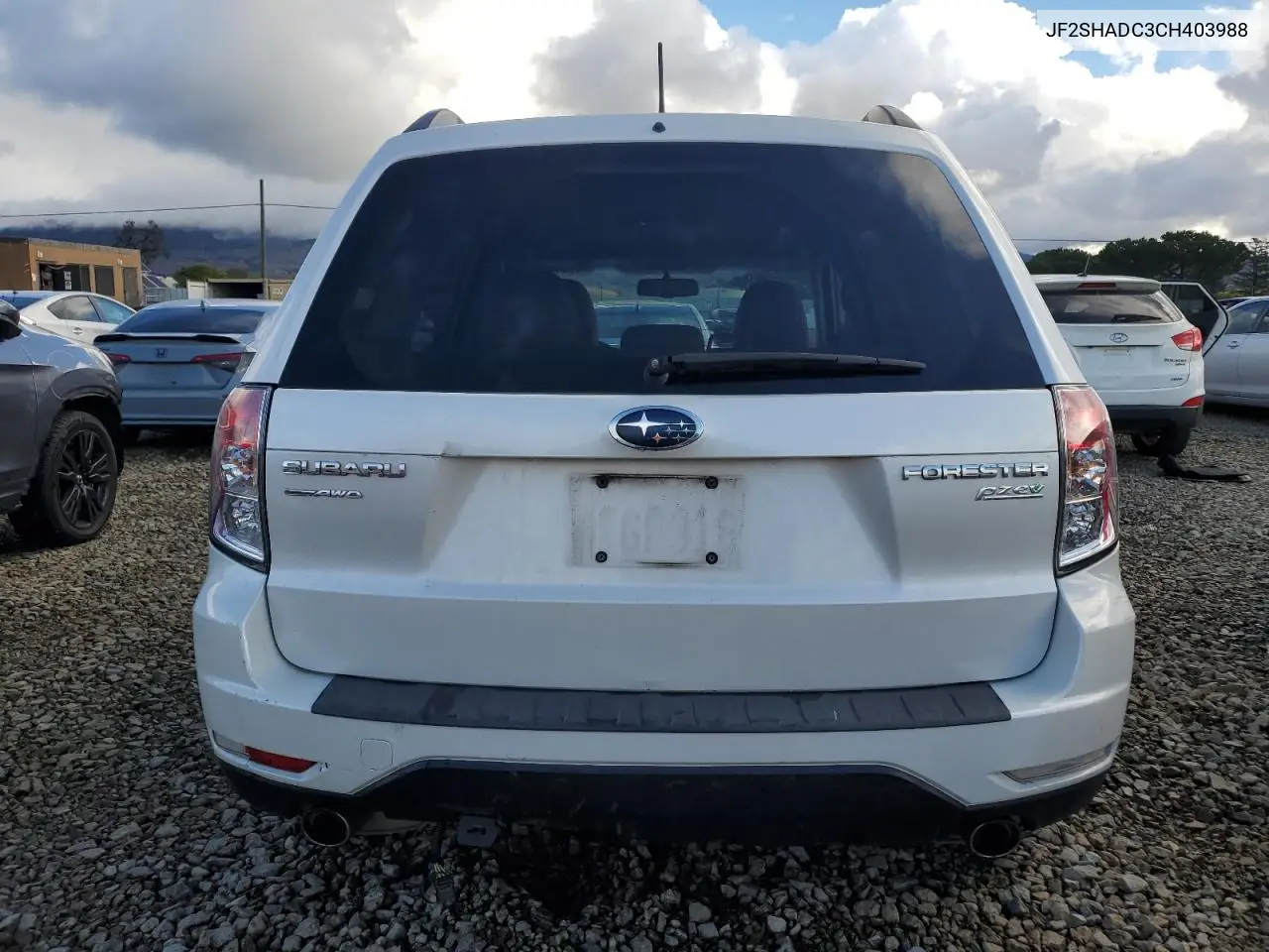 JF2SHADC3CH403988 2012 Subaru Forester 2.5X Premium