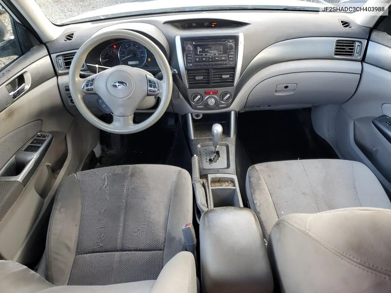 JF2SHADC3CH403988 2012 Subaru Forester 2.5X Premium