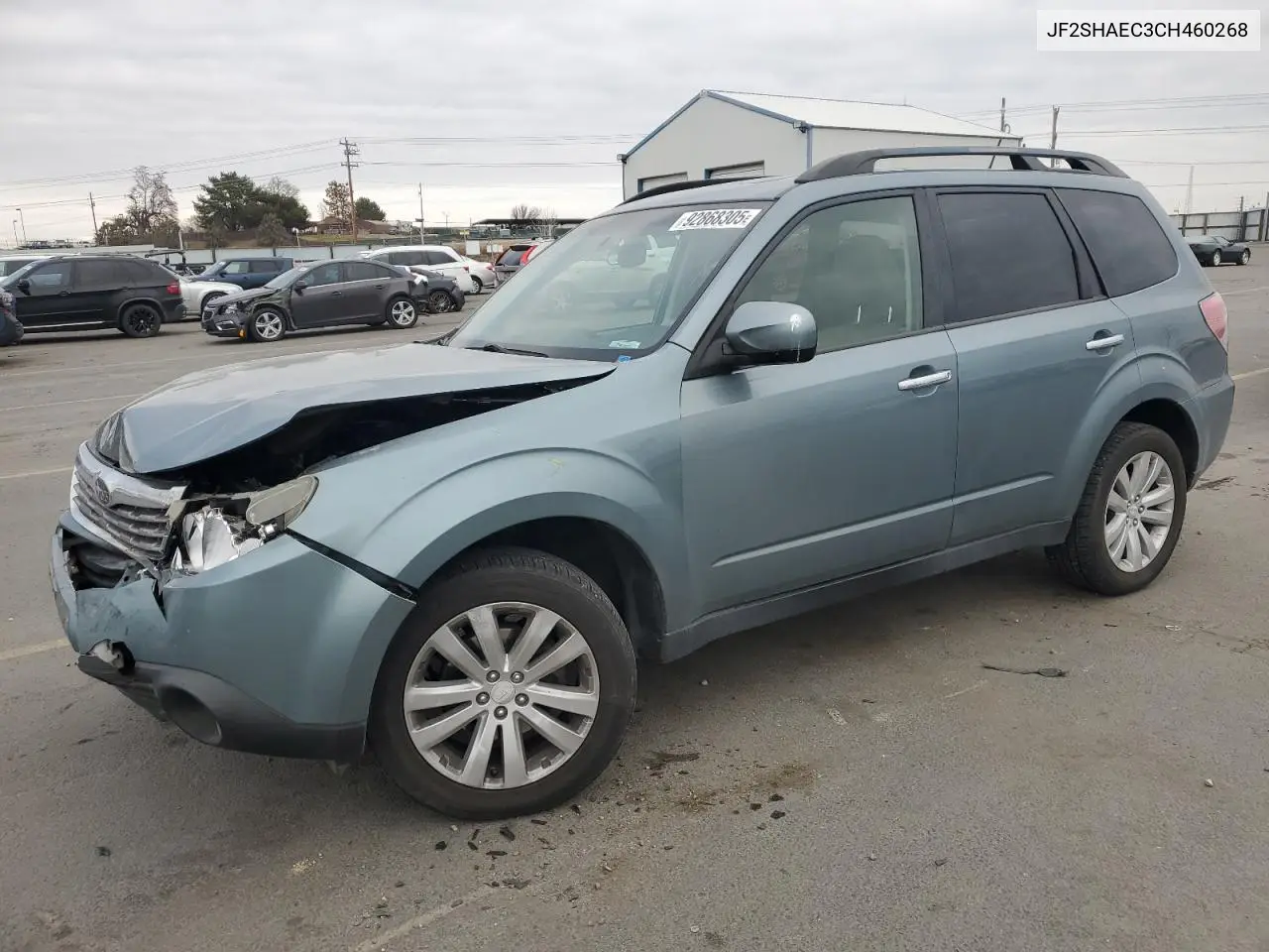 JF2SHAEC3CH460268 2012 Subaru Forester Limited