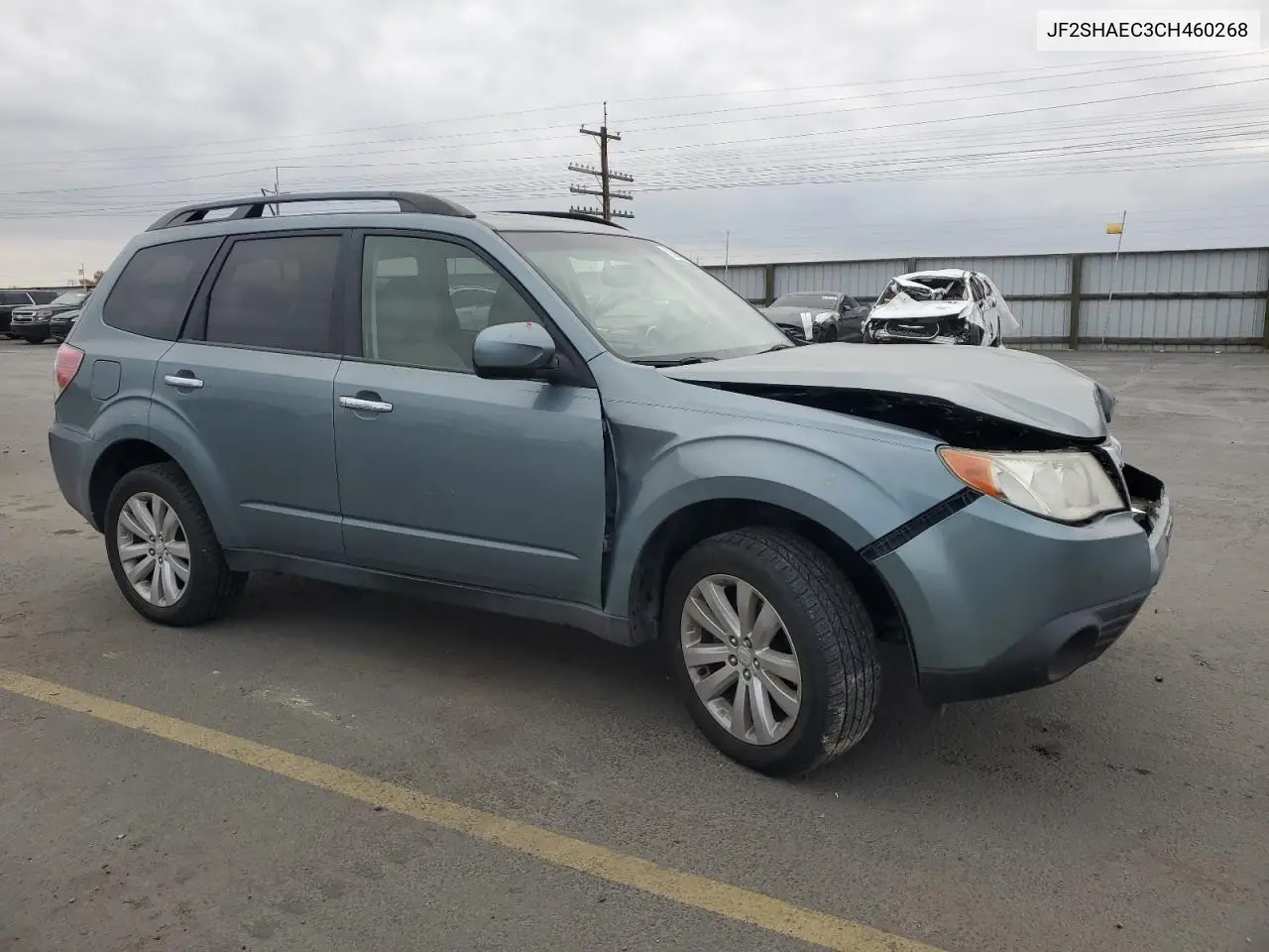 JF2SHAEC3CH460268 2012 Subaru Forester Limited