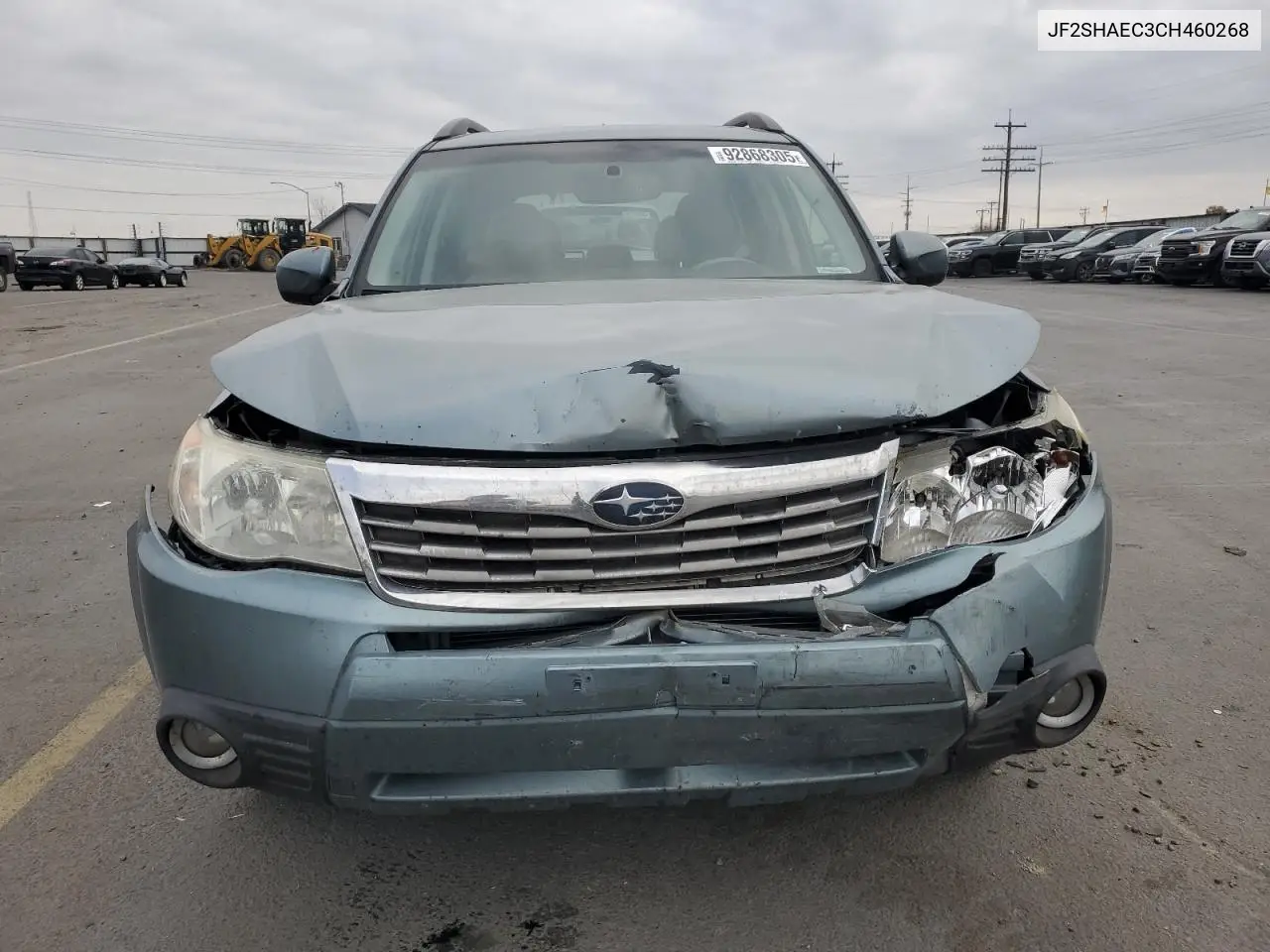 JF2SHAEC3CH460268 2012 Subaru Forester Limited