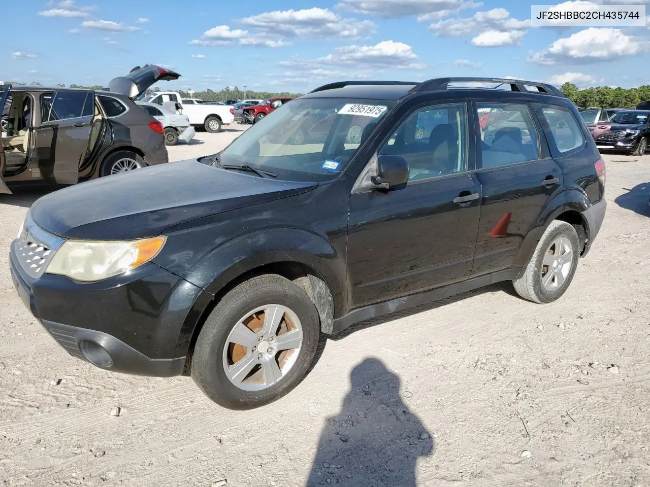 JF2SHBBC2CH435744 2012 Subaru Forester 2.5X