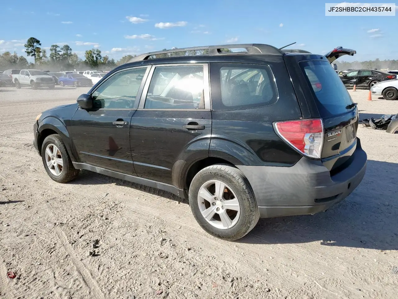 JF2SHBBC2CH435744 2012 Subaru Forester 2.5X