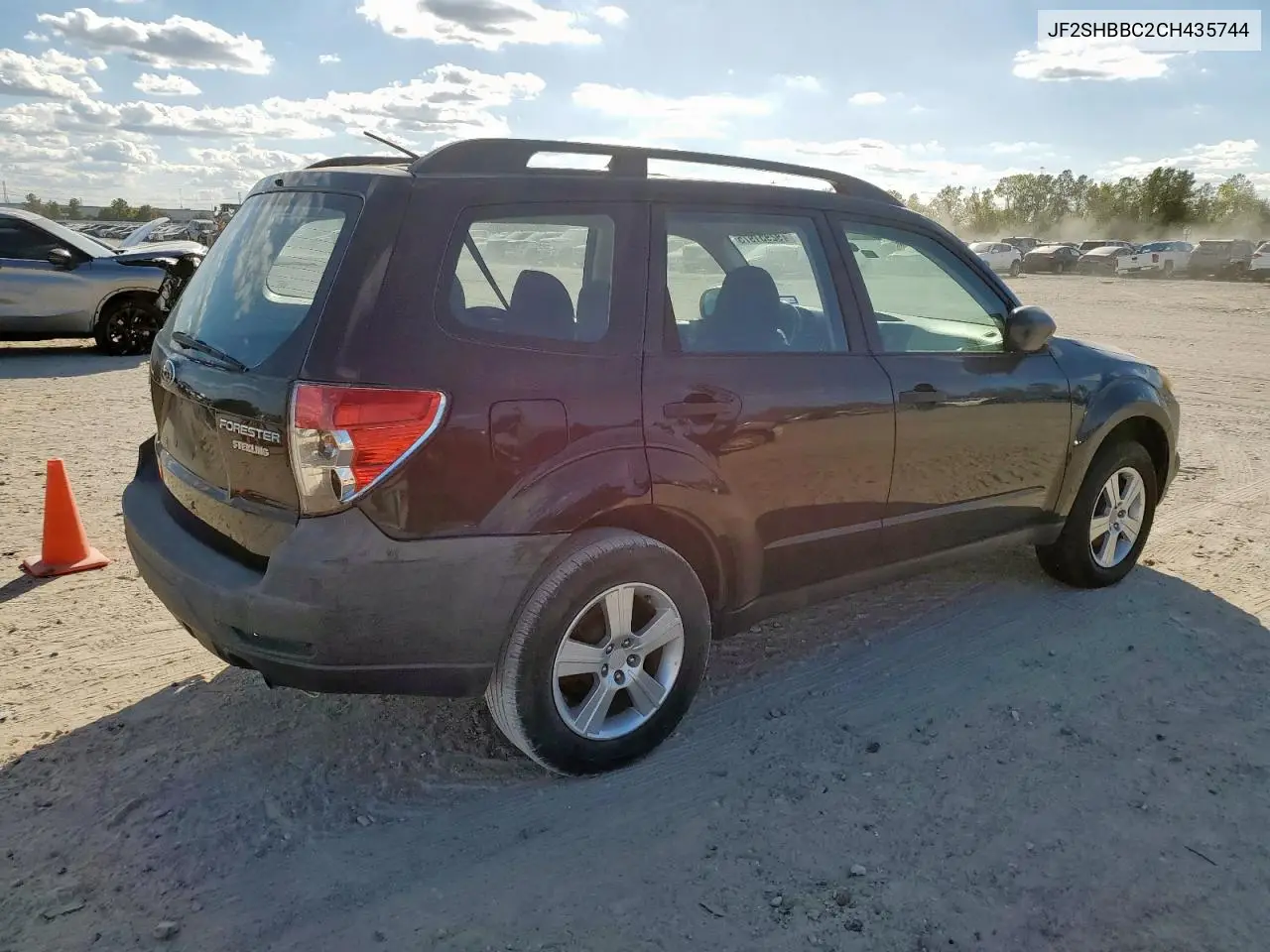 JF2SHBBC2CH435744 2012 Subaru Forester 2.5X