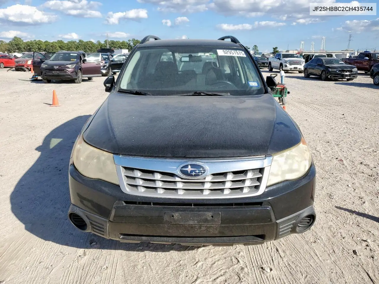 JF2SHBBC2CH435744 2012 Subaru Forester 2.5X