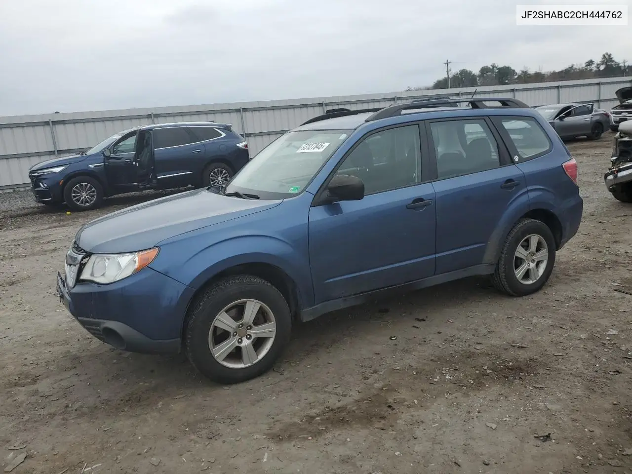 JF2SHABC2CH444762 2012 Subaru Forester 2.5X