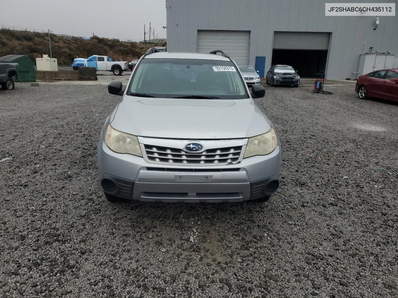 JF2SHABC6CH435112 2012 Subaru Forester 2.5X