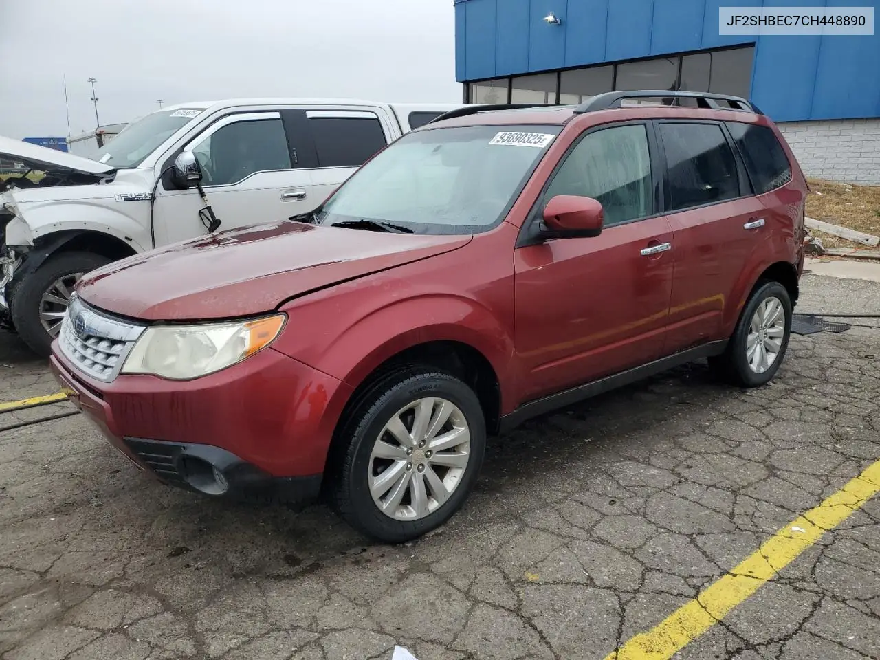 JF2SHBEC7CH448890 2012 Subaru Forester Limited