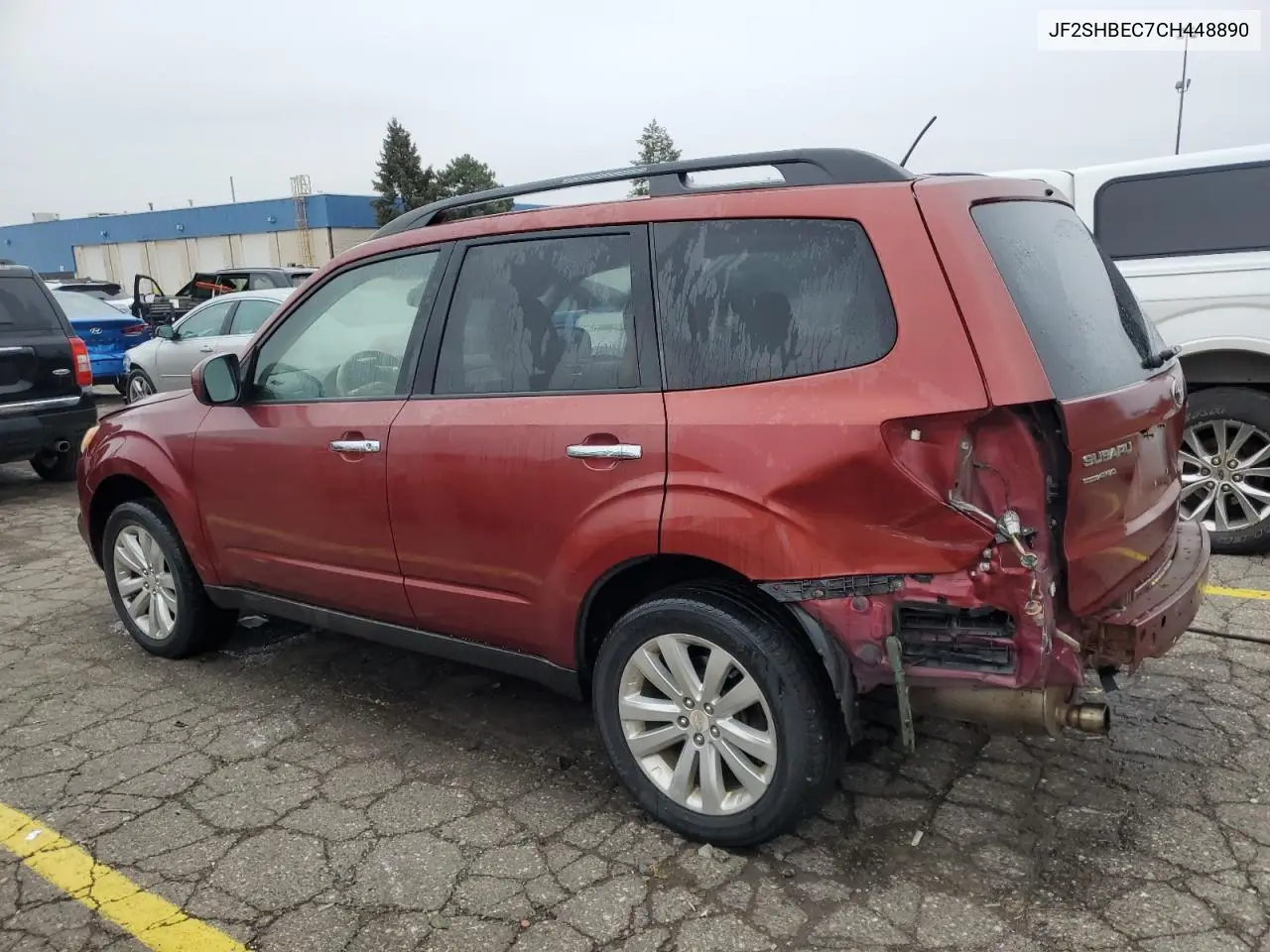 JF2SHBEC7CH448890 2012 Subaru Forester Limited