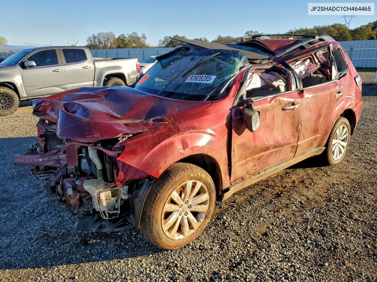 JF2SHADC1CH464465 2012 Subaru Forester 2.5X Premium
