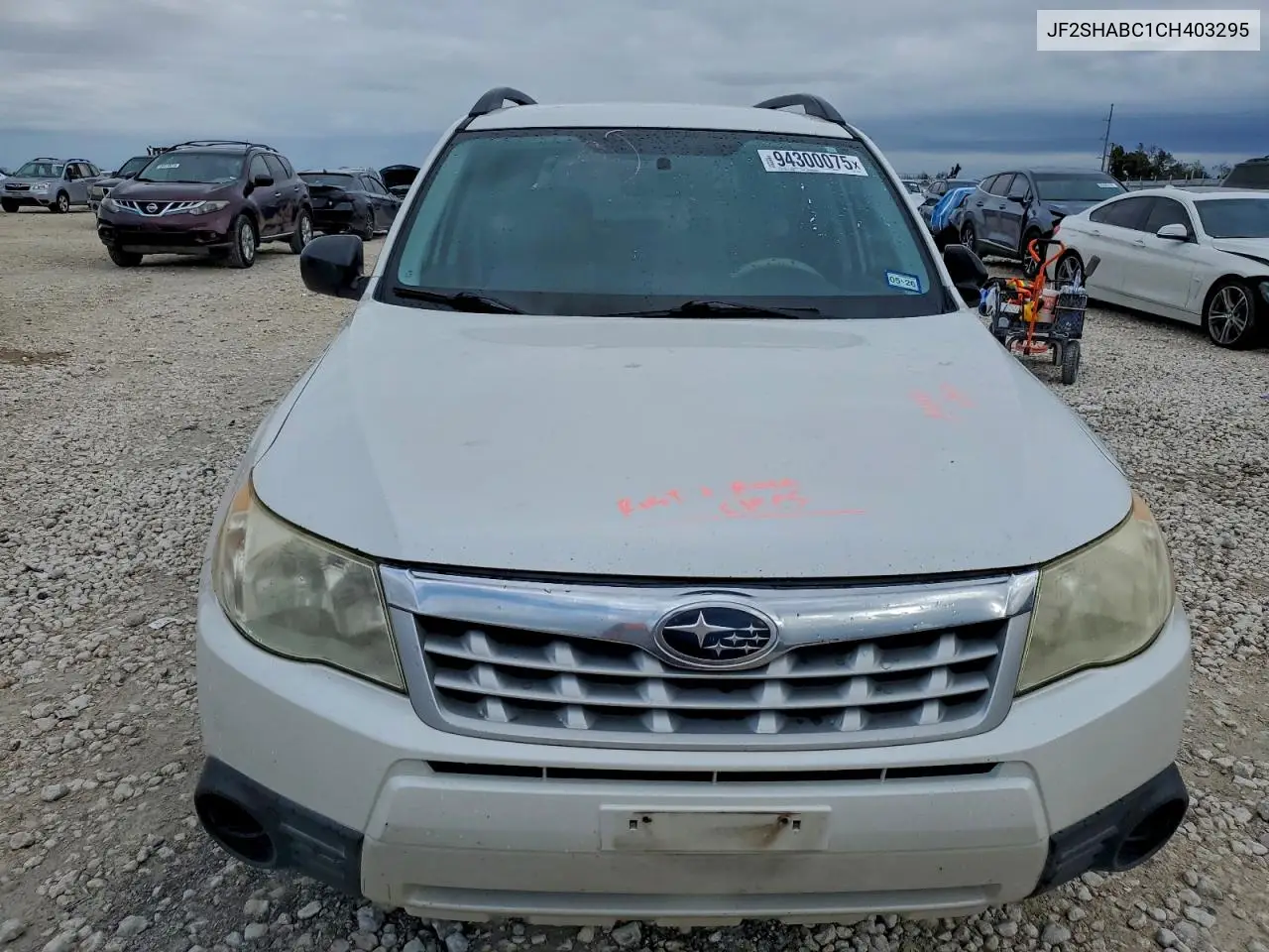JF2SHABC1CH403295 2012 Subaru Forester 2.5X