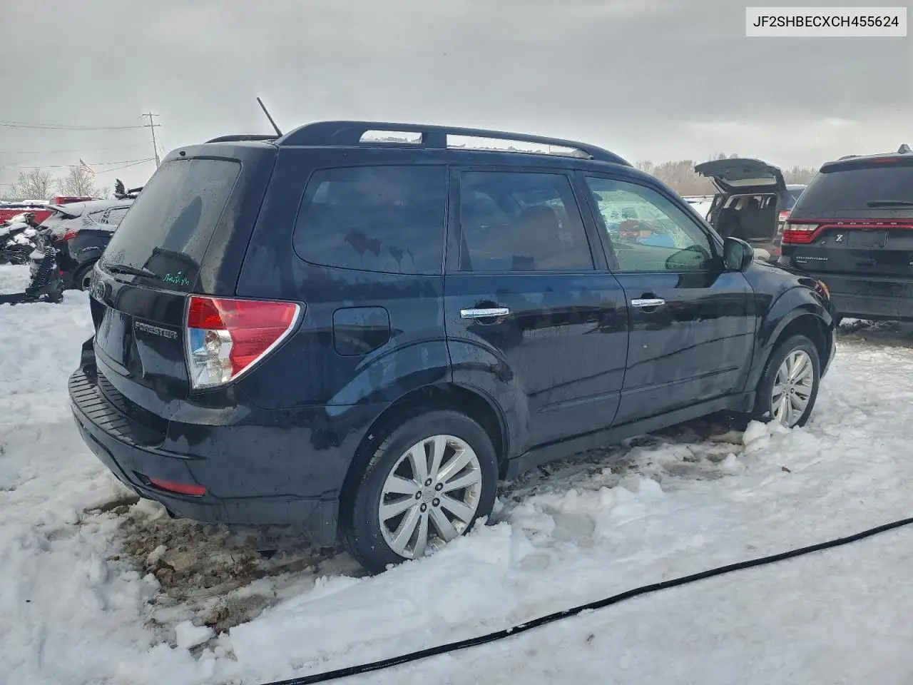 JF2SHBECXCH455624 2012 Subaru Forester Limited