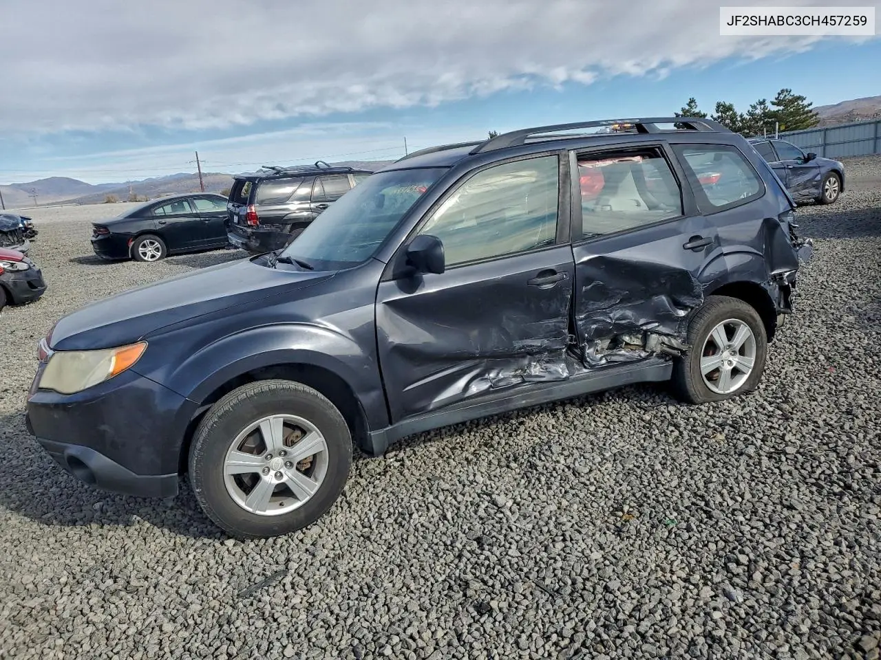 JF2SHABC3CH457259 2012 Subaru Forester 2.5X