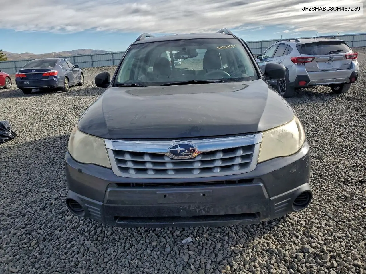 JF2SHABC3CH457259 2012 Subaru Forester 2.5X