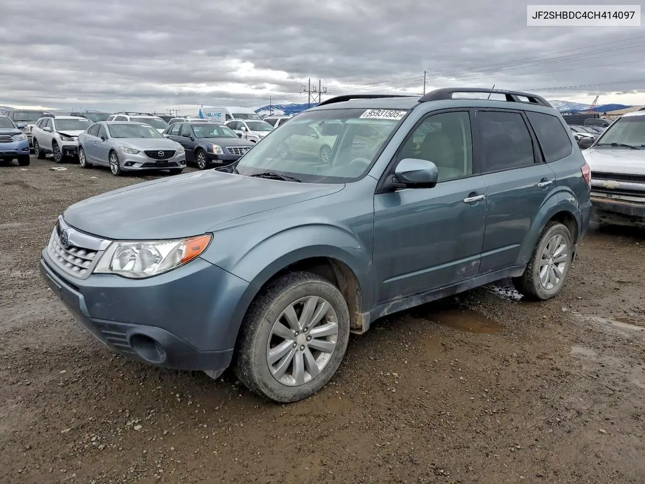 JF2SHBDC4CH414097 2012 Subaru Forester 2.5X Premium