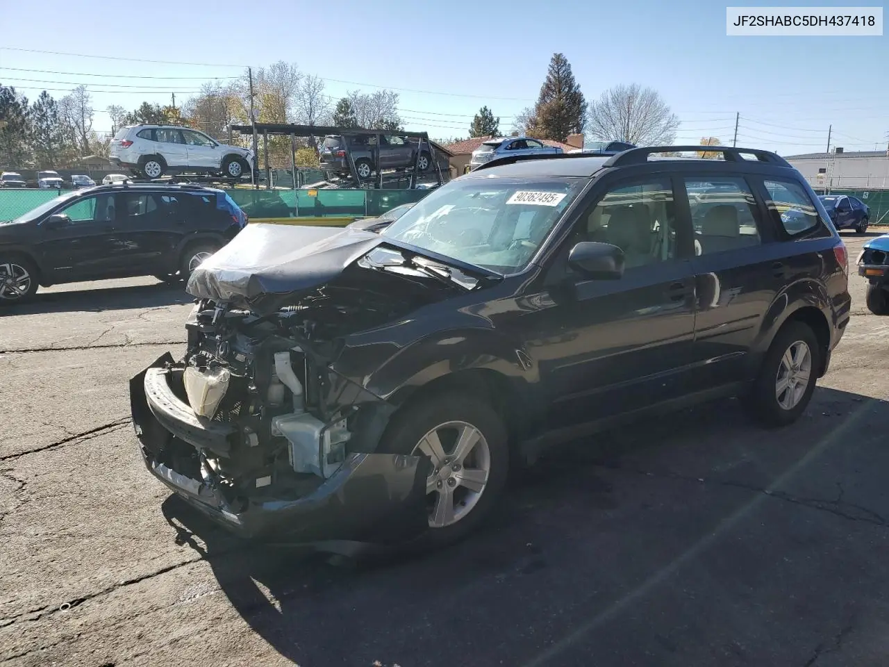 JF2SHABC5DH437418 2013 Subaru Forester 2.5X