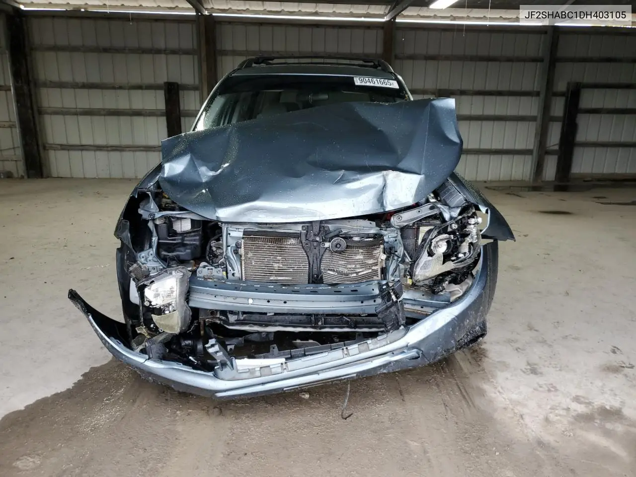 JF2SHABC1DH403105 2013 Subaru Forester 2.5X