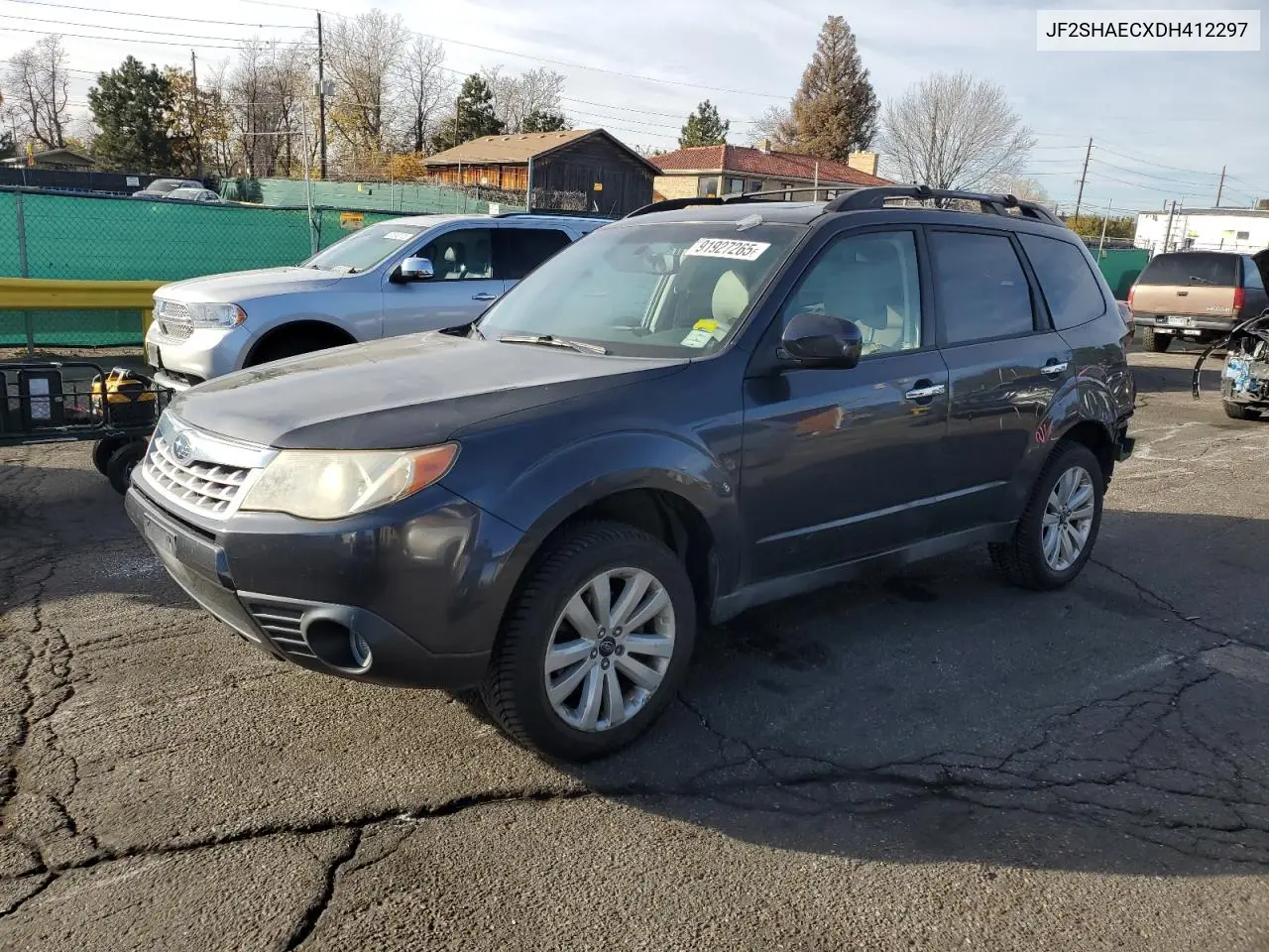 JF2SHAECXDH412297 2013 Subaru Forester Limited
