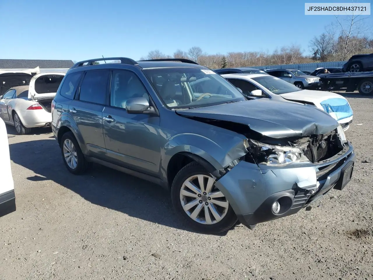 JF2SHADC8DH437121 2013 Subaru Forester 2.5X Premium