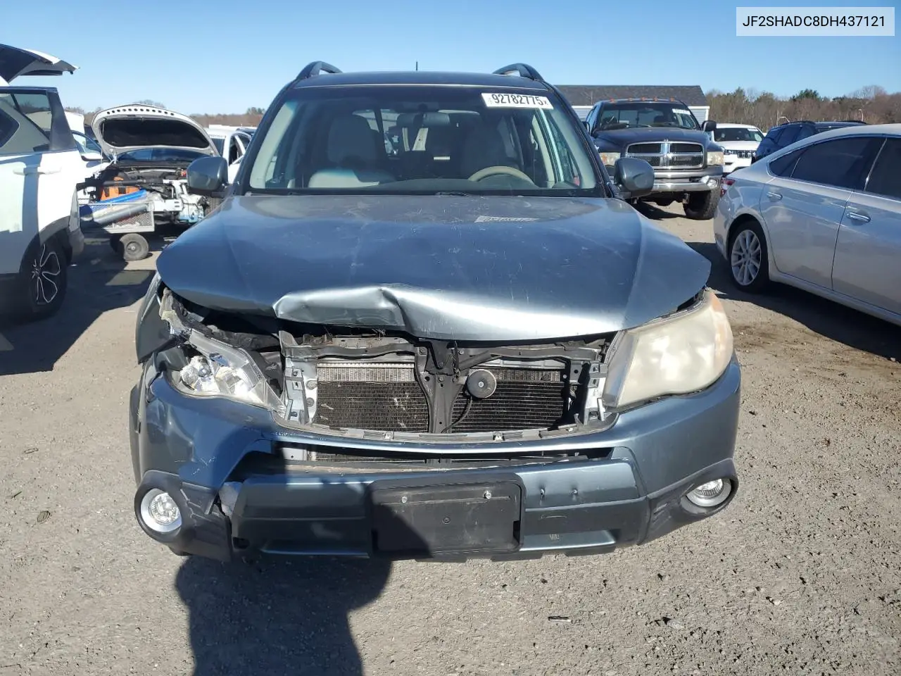 JF2SHADC8DH437121 2013 Subaru Forester 2.5X Premium