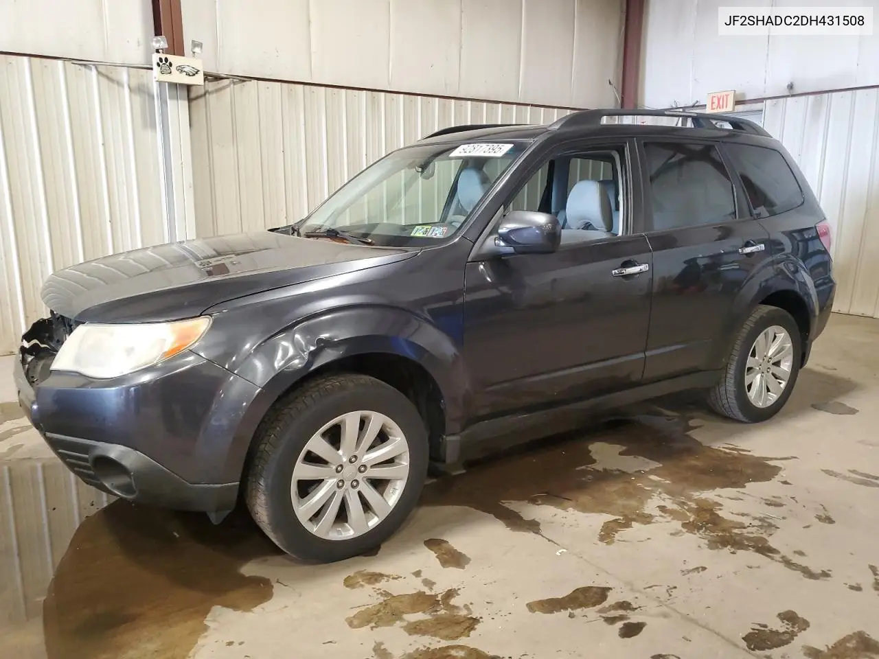 JF2SHADC2DH431508 2013 Subaru Forester 2.5X Premium