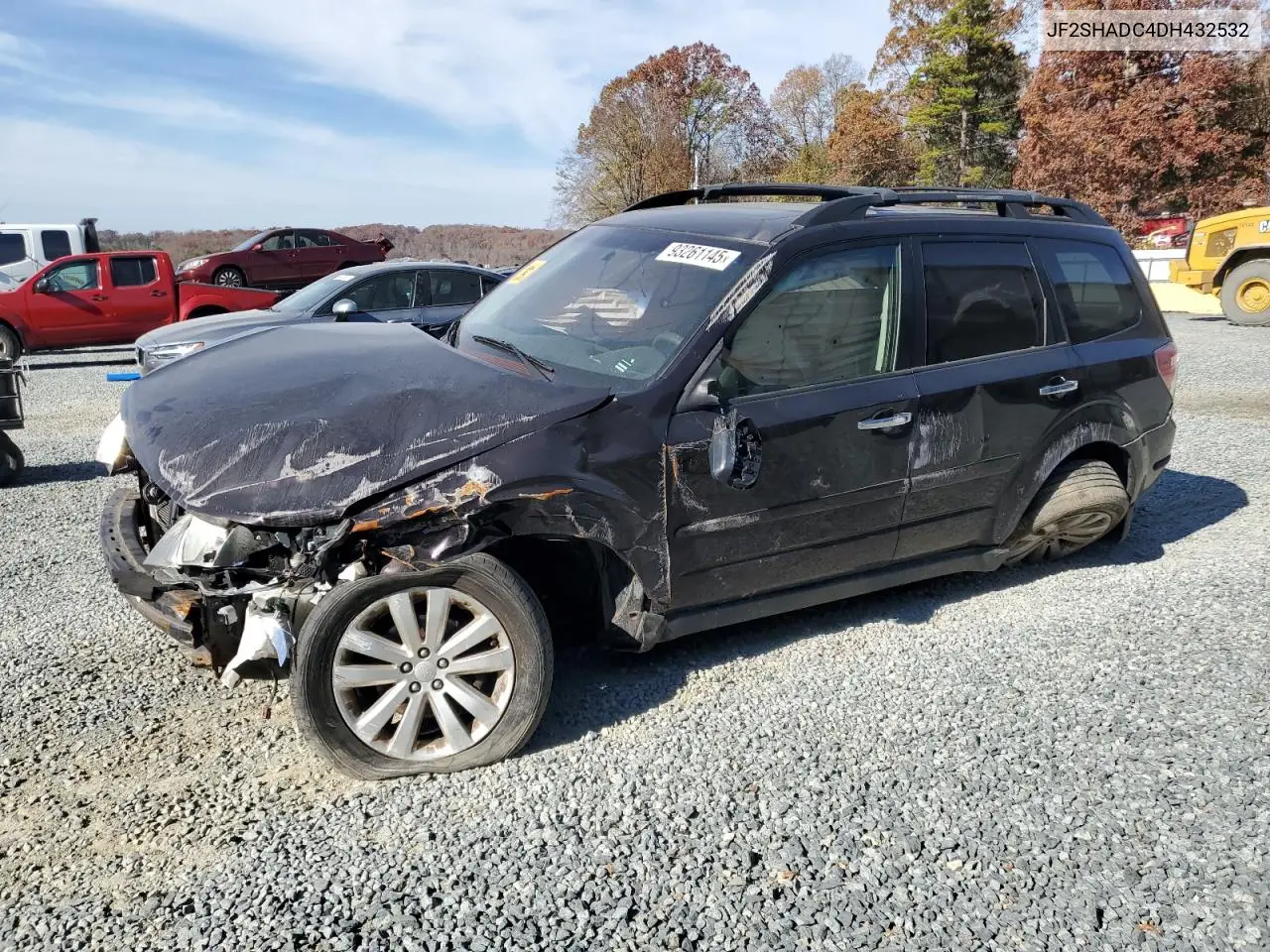 JF2SHADC4DH432532 2013 Subaru Forester 2.5X Premium
