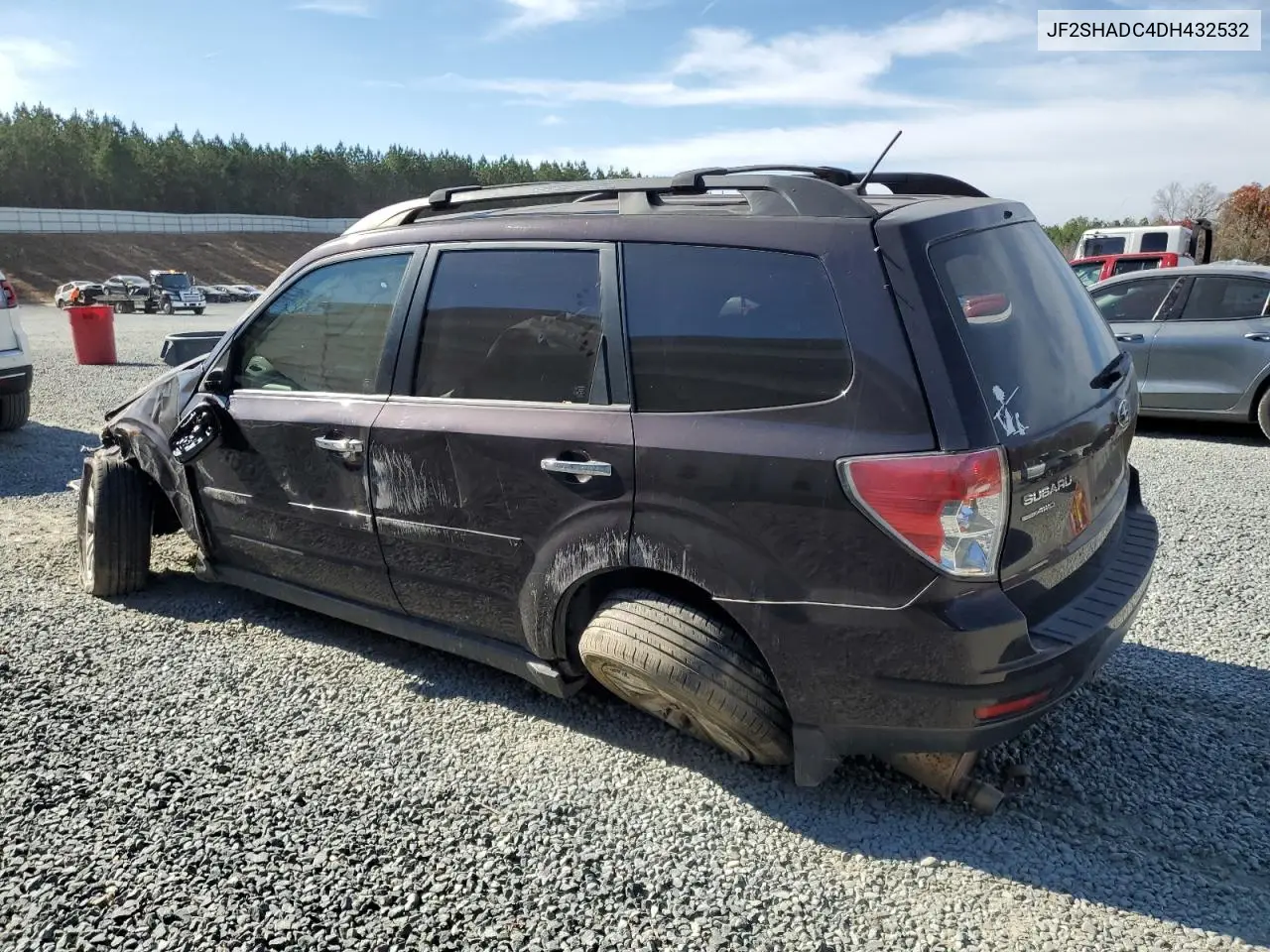 JF2SHADC4DH432532 2013 Subaru Forester 2.5X Premium