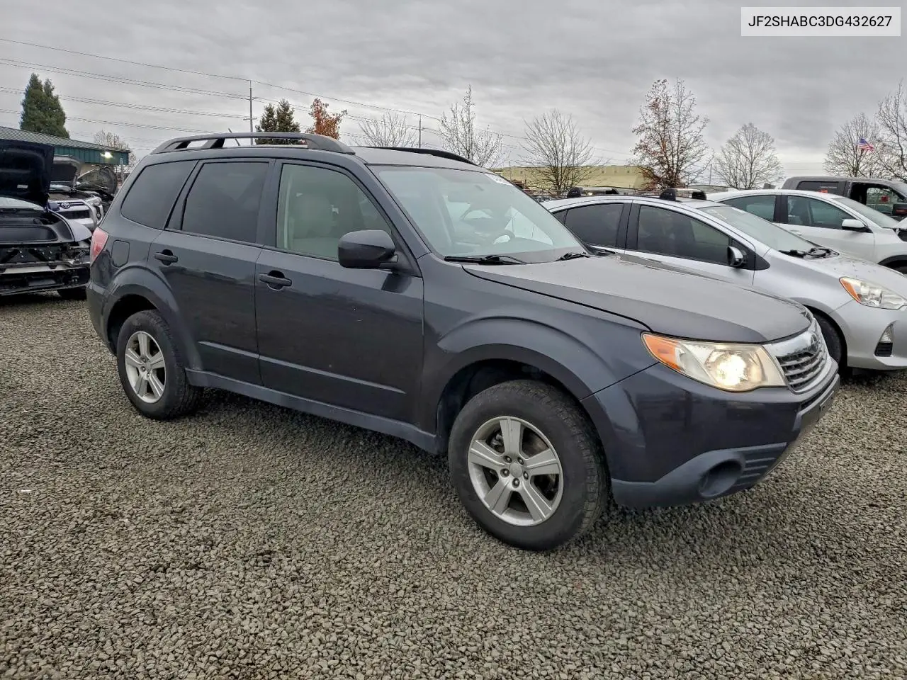 JF2SHABC3DG432627 2013 Subaru Forester 2.5X