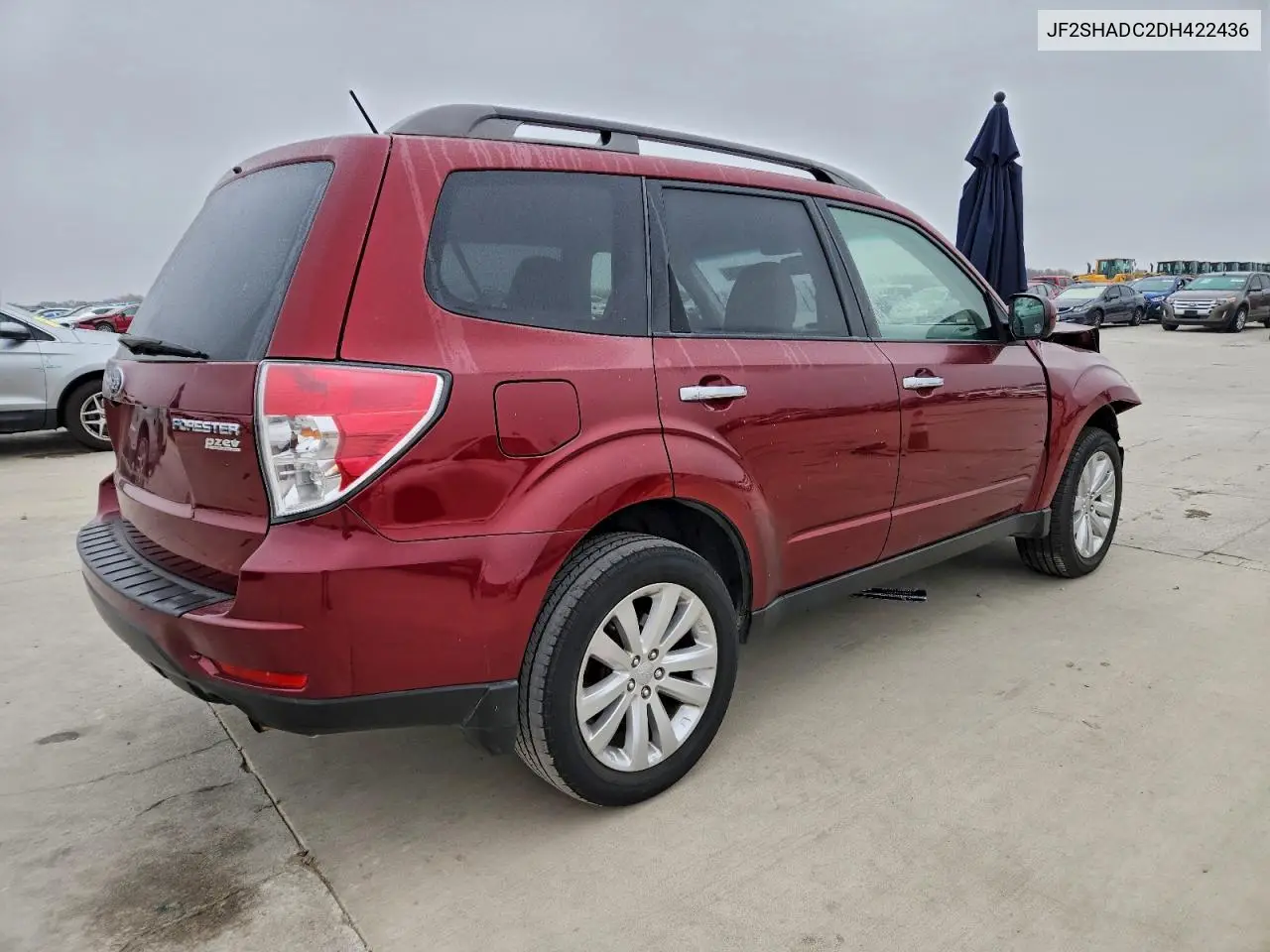 JF2SHADC2DH422436 2013 Subaru Forester 2.5X Premium