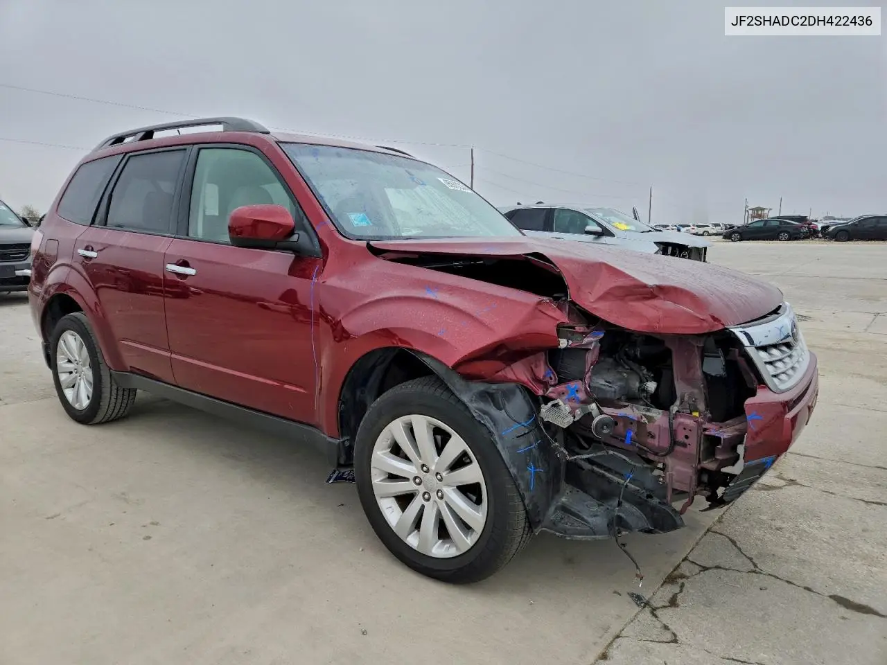 JF2SHADC2DH422436 2013 Subaru Forester 2.5X Premium