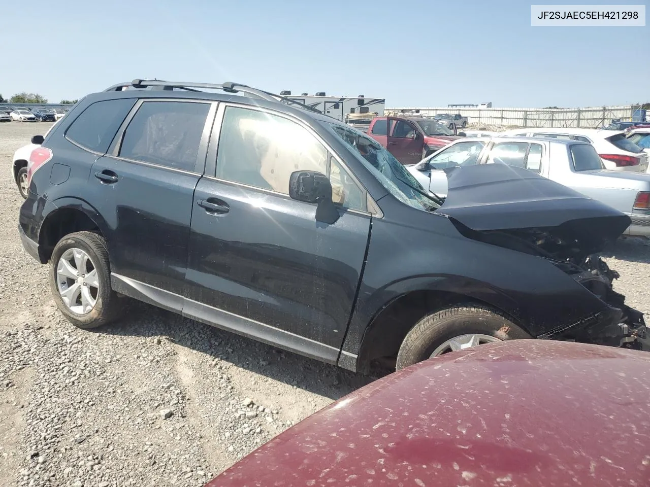 2014 Subaru Forester 2.5I Premium VIN: JF2SJAEC5EH421298 Lot: 70680014