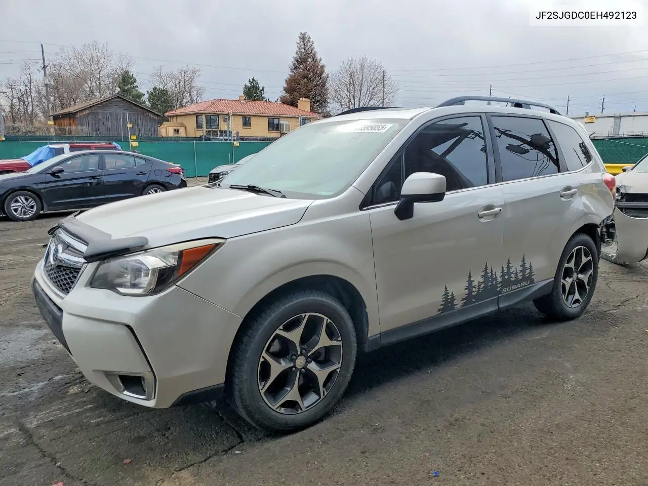 JF2SJGDC0EH492123 2014 Subaru Forester 2.0Xt Premium